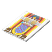 50er altmodische Jukebox Notizblock (Rotiert)