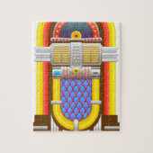 50er altmodische Jukebox Puzzle (Vertikal)