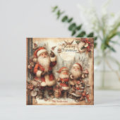 50er altmodische Mutation Feiertagskarte (Stehend Vorderseite)