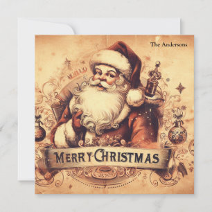 50er altmodische Mutation Feiertagskarte