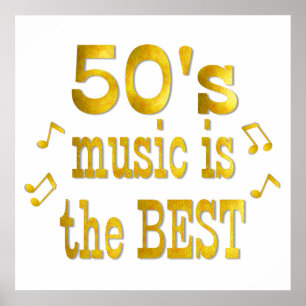 50er am besten poster