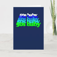 50er Baby Vintage Retro Schrift Grafik 1950er Gebu