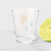 50er Blume Schnapsglas (Rückseite)