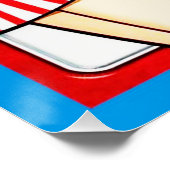 50er Diner Poster (Ecke)