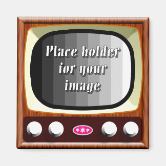 50er Fernsehvorlage Magnet