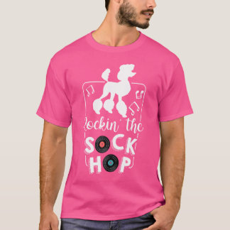 50er Hip Hop Retro 1950S Party Vintag Dance Doggy T-Shirt