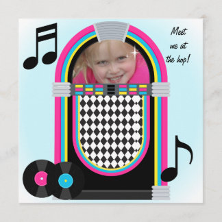 50er Hopfengeburtstags-Einladung Einladung