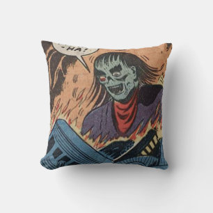 50er-Horror-Comic Bestes Geschenk für Comicliebh Kissen