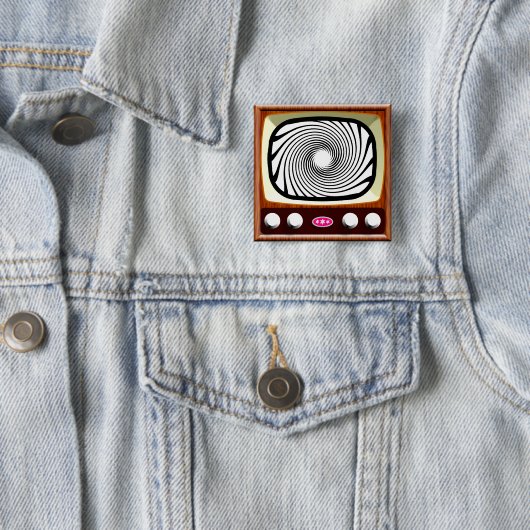 50er Hypno-TV Button (Beispiel)