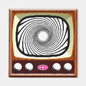 50er Hypno-TV Magnet (Vorne)