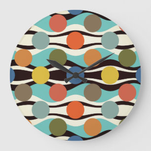 50er Jahre Große Wanduhr