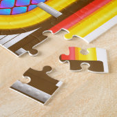 50er Jahre Retro-Musikbox Puzzle (Seite)