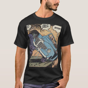 50er Jahre Vintage-Horror-Comic T-Shirt