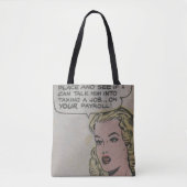 50er Klassiker Comics Tasche (Vorderseite)