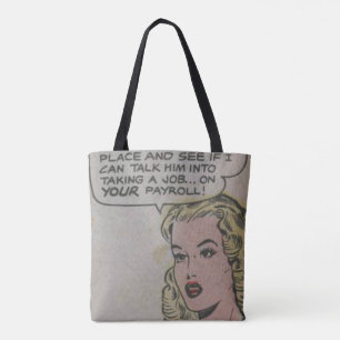 50er Klassiker Comics Tasche