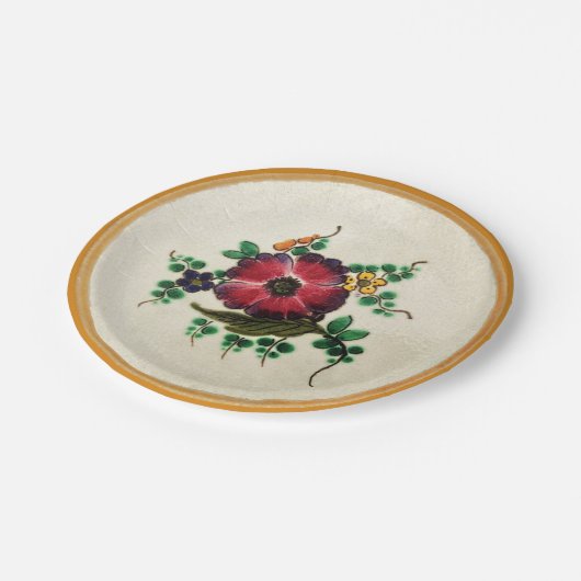 50er Lucy Plate Pappteller (Schrägansicht)