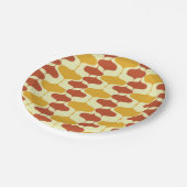 50er Mitte des Jahrhunderts Moderne Papier Teller (Schrägansicht)