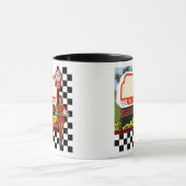 50er Retro Diner Blank Sign Tasse (Zentrum)