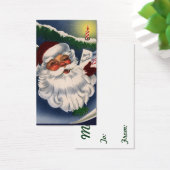 50er Retro Jolly Santa Claus, Weihnachtsfeiertage (Schreibtisch)