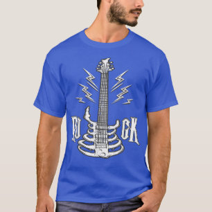 50er Rockabilly Sock Hop Skeleton Rock'n'Roll der  T-Shirt