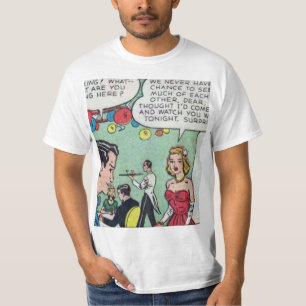 50er Romantik-Comic T-Shirt