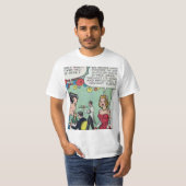 50er Romantisches Comic T-Shirt (Vorne ganz)