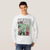 50er Romantisches Comic T-Shirt (Vorne ganz)