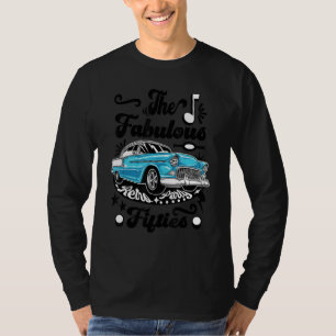 50er Sock Hop Kostüm Retro Auto Greaser 1950er Roc T-Shirt