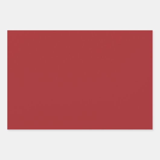 50er Sternexplosion Maroon Geschenkpapier Set (Vorderseite 3)