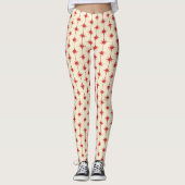 50er-Sternexplosionen des Atomzeitalters - Retro R Leggings (Vorderseite)