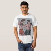 50er Vintages Comic Buch T-Shirt (Vorne ganz)