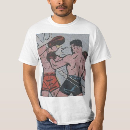 50er Vintages Comic Buch T-Shirt (Vorderseite)