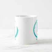 50th Anniversary 1976-2026 Mug in Teal Kaffeetasse (Mittel)