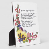 50th Anniversary Fotoplatte (Seite)