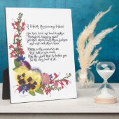 50th Anniversary Fotoplatte (Seite)