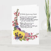 50th Anniversary Karte (Vorderseite)