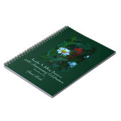 50th Anniversary Party Guest Book, White Daisy Notizblock (Linke Seite)