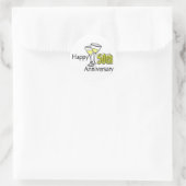 50th Anniversary Runder Aufkleber (Tasche)