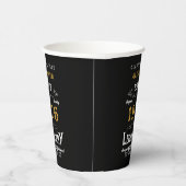 50th Birthday 1976 Legendary Retro Pappbecher (Rechts)