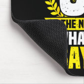 50th Birthday, 50 Is The New... Funny 50 Years Old Mousepad (Ecke)