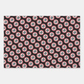 50th Birthday CUSTOM AGE Speed Limit Sign Geschenkpapier Set (Vorderseite 2)