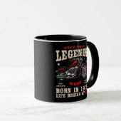 50th Birthday Man Biker Motorcycle Chopper 1975 Tasse (VorderseiteRechts)