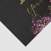 50th Birthday Seidenpapier (Detail)