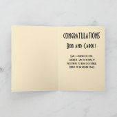 50th Golden Anniversary Card Feiertagskarte (Innenseite)