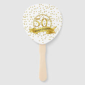 50th golden wedding anniversary fächer (Vorderseite)