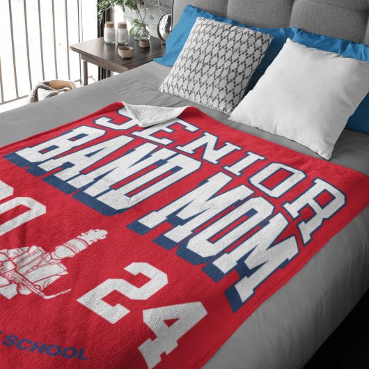 50x60 School Band Senior Mama Stadium Fleece Blank