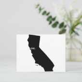 510 Area Code, Kalifornien, Bay Area Postkarte (Stehend Vorderseite)