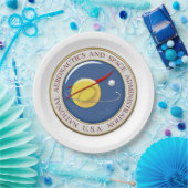 [510] NASA-Emblem [3D] Pappteller (Party)