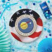 [510] NASA-Emblem [3D] Pappteller (Party)