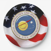 [510] NASA-Emblem [3D] Pappteller (Vorderseite)